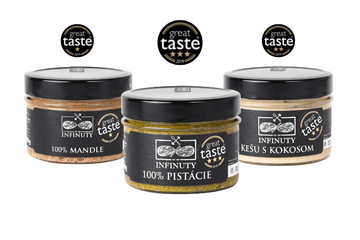 Great Taste Awards - set orieškových masiel - INFINUTY