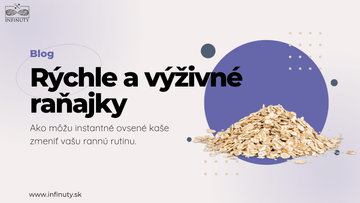 Rýchle a výživné raňajky: Ako môžu instantné ovsené kaše zmeniť vašu rannú rutinu.