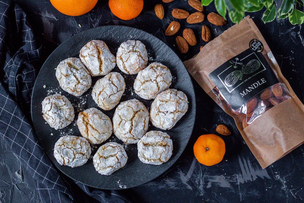 Ricciarelli di Siena, Talianske mandľovo-pomarančové koláčiky. - INFINUTY