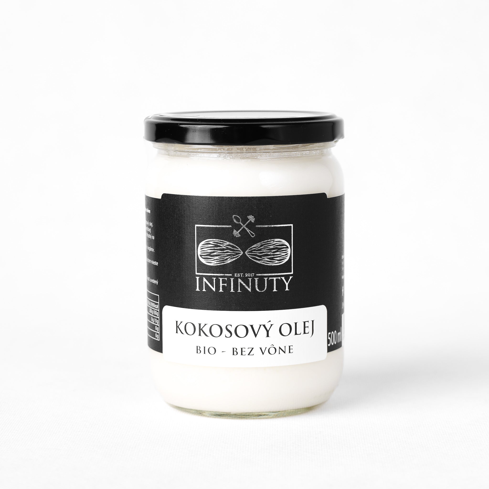 BIO kokosový olej - bez vône - INFINUTY
